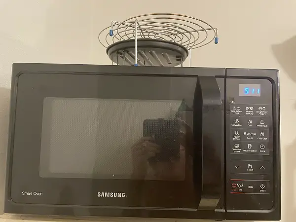 samsung microwave is not heating