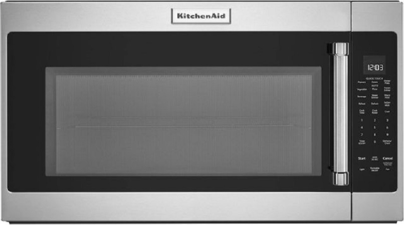 How to clean a Kitchenaid microwave