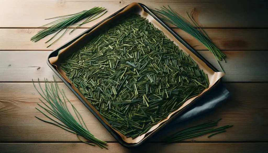 How to Oven Dry Chives