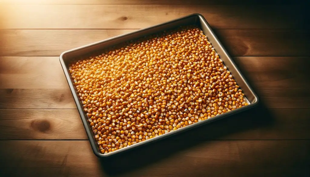 How to Dry Corn Kernels in the Oven