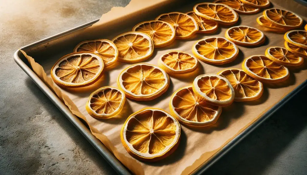 How to Oven Dry Lemon Slices